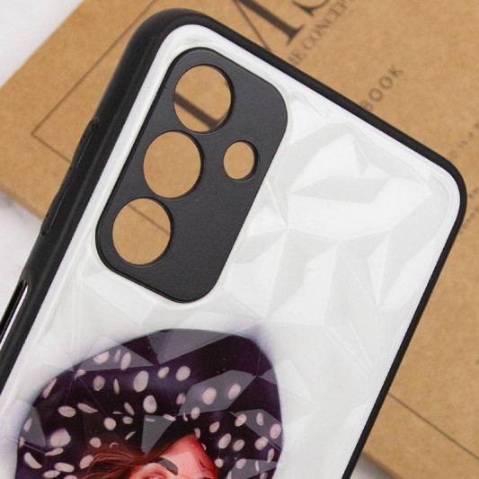 TPU+PC чохол Prisma Ladies для Samsung Galaxy A24 4G Girl in a hat - зображення 3 
