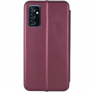 Кожаный чехол-книга Classy для Samsung Galaxy A24 4G Бордовый