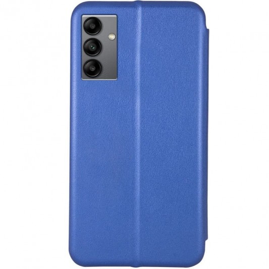 Кожаный чехол-книга Classy для Samsung Galaxy A24 4G Синий - изображение 1