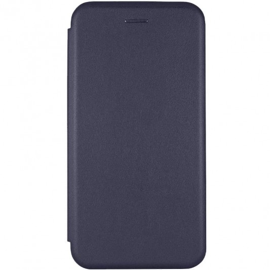 Кожаный чехол-книга Classy для Samsung Galaxy A24 4G Темно-синий