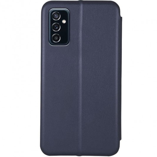 Кожаный чехол-книга Classy для Samsung Galaxy A24 4G Темно-синий - изображение 1