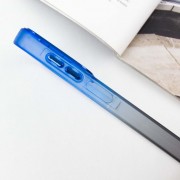 Чехол TPU+PC Fresh sip series Samsung Galaxy A24 4G Черный / Синий
