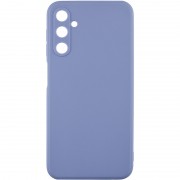 Силиконовый чехол Candy Full Camera для Samsung Galaxy A24 4G Голубой/Mist blue