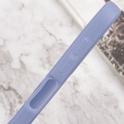 Силиконовый чехол Candy Full Camera для Samsung Galaxy A24 4G Голубой/Mist blue