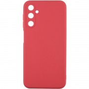 Силиконовый чехол Candy Full Camera для Samsung Galaxy A24 4G Красный / Camellia