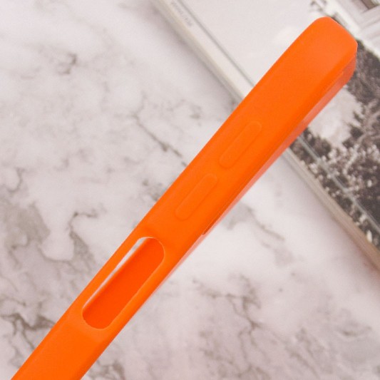 Силиконовый чехол Candy Full Camera для Samsung Galaxy A24 4G Оранжевый / Orange - изображение 3