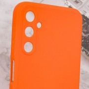 Силиконовый чехол Candy Full Camera для Samsung Galaxy A24 4G Оранжевый / Orange