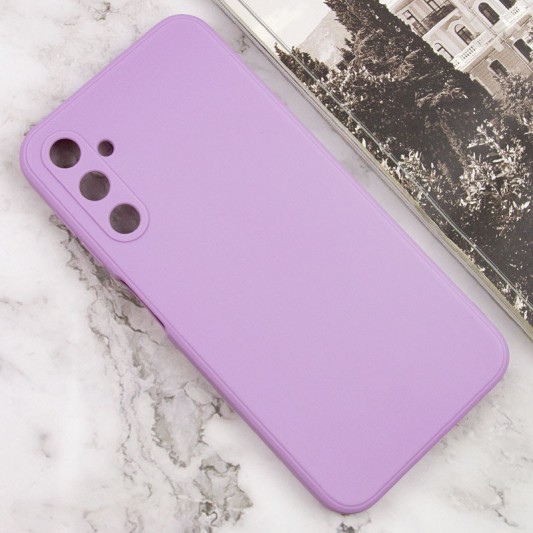 Силіконовий чохол Candy Full Camera для Samsung Galaxy A24 4G Бузковий / Dasheen - зображення 1 