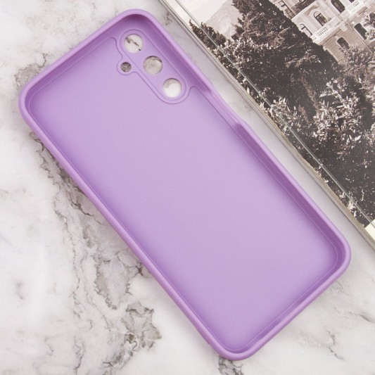 Силіконовий чохол Candy Full Camera для Samsung Galaxy A24 4G Бузковий / Dasheen - зображення 2 