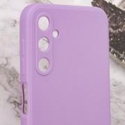 Силіконовий чохол Candy Full Camera для Samsung Galaxy A24 4G Бузковий / Dasheen
