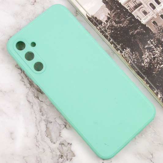 Силиконовый чехол Candy Full Camera для Samsung Galaxy A24 4G Зеленый / Menthol - изображение 1