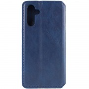 Кожаный чехол-книга GETMAN Cubic (PU) для Samsung Galaxy A24 4G Синий