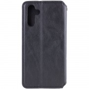 Кожаный чехол-книга GETMAN Cubic (PU) для Samsung Galaxy A24 4G Черный