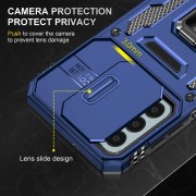 Ударопрочный чехол Camshield Army Ring для Samsung Galaxy A24 4G Синий / Navy