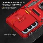 Ударопрочный чехол Camshield Army Ring для Samsung Galaxy A24 4G Красный / Red