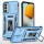 Ударопрочный чехол Camshield Army Ring для Samsung Galaxy A24 4G Голубой/Light Blue