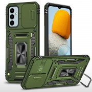 Ударопрочный чехол Camshield Army Ring для Samsung Galaxy A24 4G Оливковый / Army Green