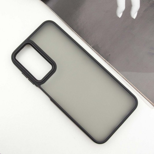 Чехол TPU+PC Lyon Frosted для Samsung Galaxy A24 4G Black - изображение 1