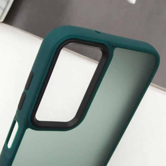 Чехол TPU+PC Lyon Frosted для Samsung Galaxy A24 4G Green - изображение 3