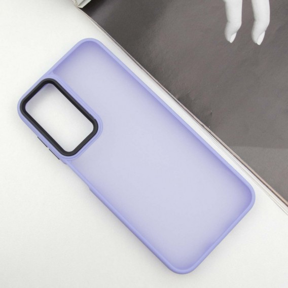 Чохол TPU+PC Lyon Frosted для Samsung Galaxy A24 4G Purple - зображення 1 