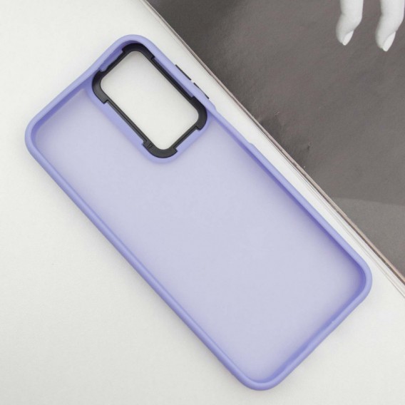 Чохол TPU+PC Lyon Frosted для Samsung Galaxy A24 4G Purple - зображення 2 