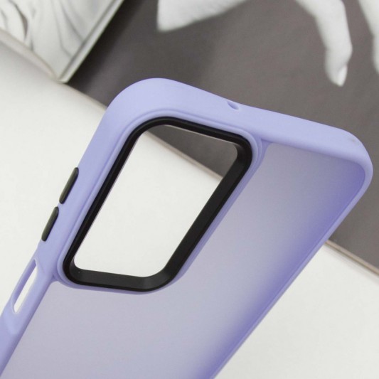 Чехол TPU+PC Lyon Frosted для Samsung Galaxy A24 4G Purple - изображение 3