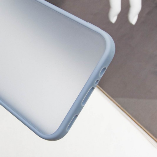 Чехол TPU+PC Lyon Frosted для Samsung Galaxy A24 4G Sierra Blue - изображение 5