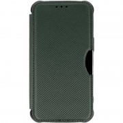 Кожаный чехол-книга GETMAN Razor (PU) для Samsung Galaxy A24 4G Green
