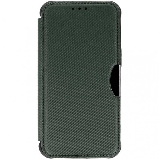 Кожаный чехол-книга GETMAN Razor (PU) для Samsung Galaxy A24 4G Green