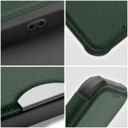 Кожаный чехол-книга GETMAN Razor (PU) для Samsung Galaxy A24 4G Green