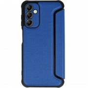 Кожаный чехол-книга GETMAN Razor (PU) для Samsung Galaxy A24 4G Blue
