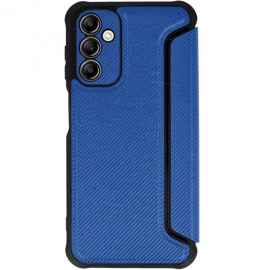Кожаный чехол-книга GETMAN Razor (PU) для Samsung Galaxy A24 4G Blue - изображение 1