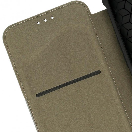 Кожаный чехол-книга GETMAN Razor (PU) для Samsung Galaxy A24 4G Black - изображение 7