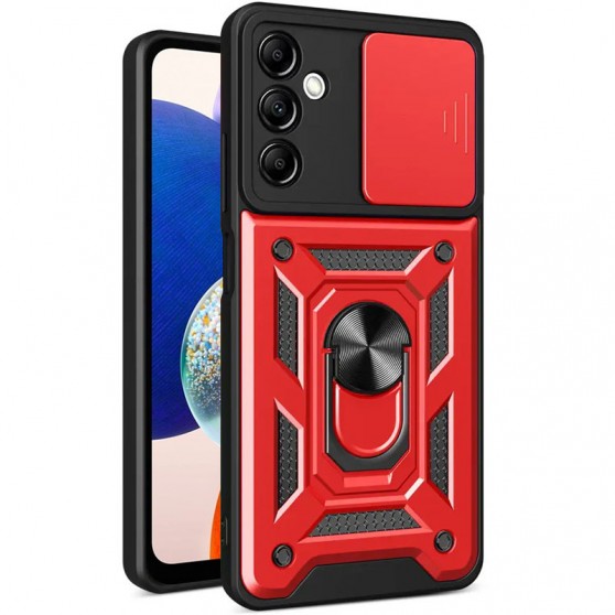 Ударопрочный чехол Camshield Serge Ring для Samsung Galaxy A24 4G Красный