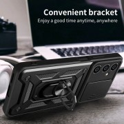 Ударопрочный чехол Camshield Serge Ring для Samsung Galaxy A24 4G Черный