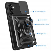 Ударопрочный чехол Camshield Serge Ring для Samsung Galaxy A24 4G Черный