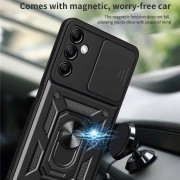 Ударопрочный чехол Camshield Serge Ring для Samsung Galaxy A24 4G Черный