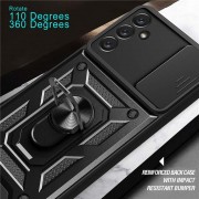 Ударопрочный чехол Camshield Serge Ring для Samsung Galaxy A24 4G Черный