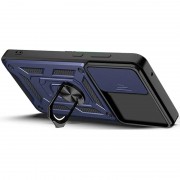 Ударопрочный чехол Camshield Serge Ring для Samsung Galaxy A24 4G Синий