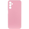 Чехол Silicone Cover Lakshmi Full Camera (AAA) для Samsung Galaxy A24 4G Розовый / Light pink