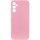 Чохол Silicone Cover Lakshmi Full Camera (AAA) для Samsung Galaxy A24 4G Рожевий / Light pink