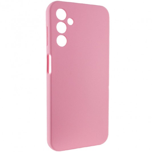 Чохол Silicone Cover Lakshmi Full Camera (AAA) для Samsung Galaxy A24 4G Рожевий / Light pink - зображення 1 