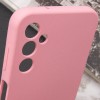 Чехол Silicone Cover Lakshmi Full Camera (AAA) для Samsung Galaxy A24 4G Розовый / Light pink