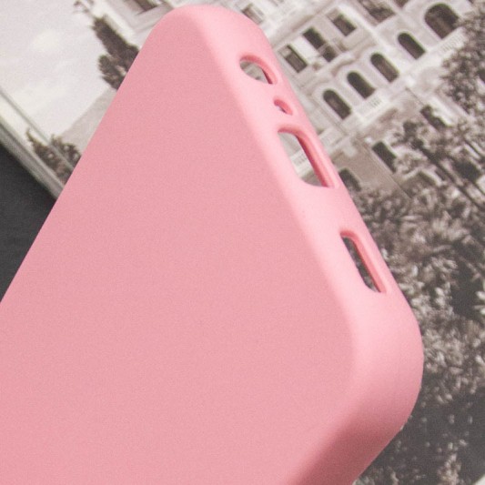 Чохол Silicone Cover Lakshmi Full Camera (AAA) для Samsung Galaxy A24 4G Рожевий / Light pink - зображення 6 