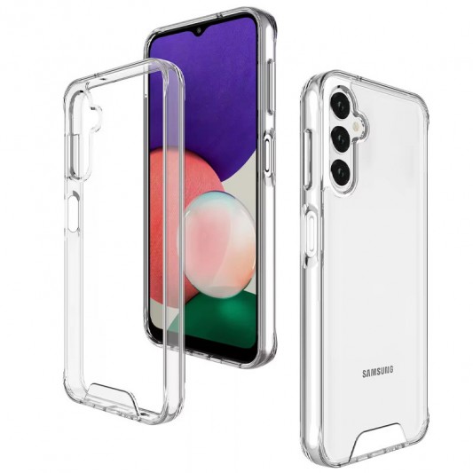 Чехол TPU Space Case transparent для Samsung Galaxy A24 4G Прозрачный - изображение 2