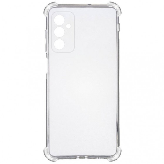 TPU чехол GETMAN Ease logo усиленные углы Full Camera для Samsung Galaxy A24 4G Бесцветный (прозрачный)