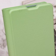 Кожаный чехол-книга GETMAN Elegant (PU) для Samsung Galaxy A24 4G Мятный