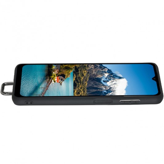 Кожаный чехол Wallet case and straps для Samsung Galaxy A24 4G Черный / Black - изображение 7