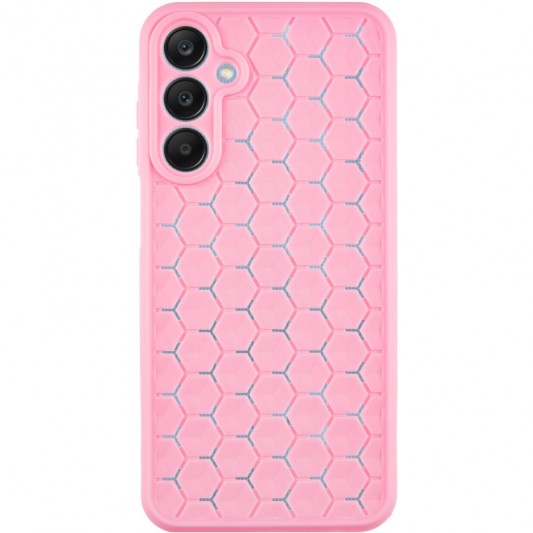 Чехол TPU Honeycomb для Samsung Galaxy A24 4G Розовый / Light pink