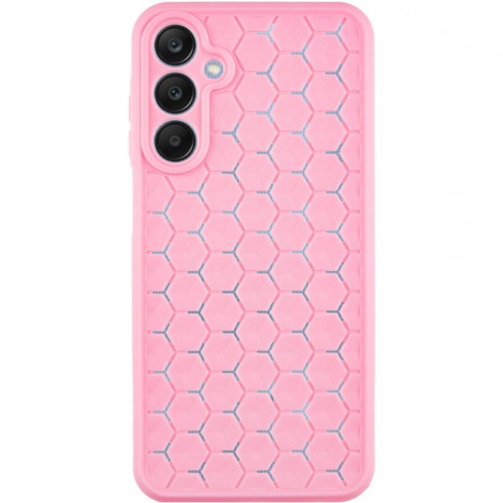Чехол TPU Honeycomb для Samsung Galaxy A24 4G Розовый / Light pink